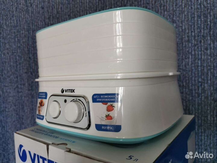 Сушилка для овощей и фруктов + йогуртница Vitek