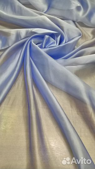 Штора тюль из полуорганзы 6,8 м новая