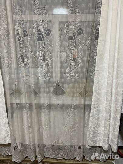 Тюль б/у