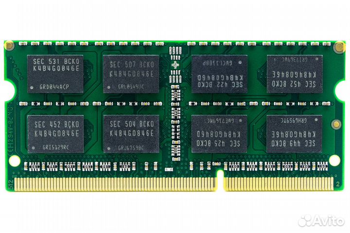 Новый sodimm DDR3L 8GB Samsung PC3L-12800 DR89