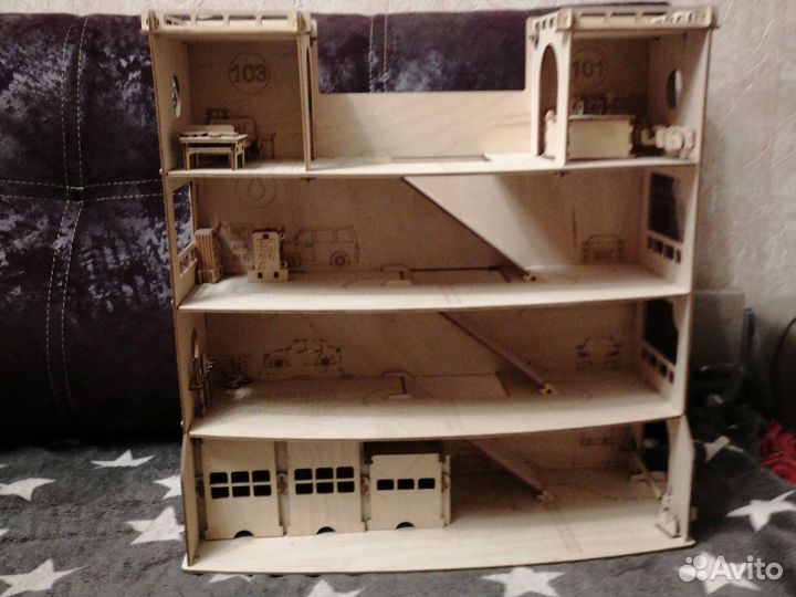 Гараж деревяный