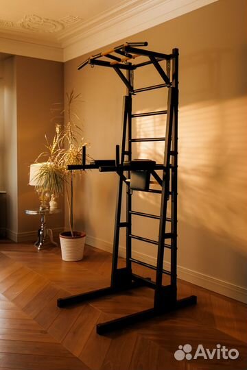 Напольная шведская стенка Рекорд R4 с турником