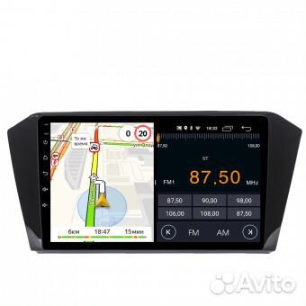 Магнитола Parafar VW Passat B8 2012-2019 Android