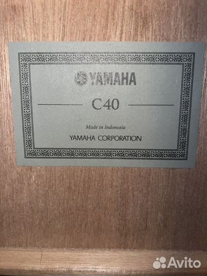 Гитара Yamaha c40