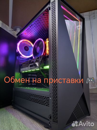 Игровой пк i3 12100F/RTX 2070 Super 8GB/16RAM/SSD