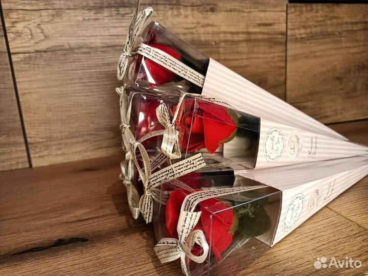 Мыло лепестковое роза