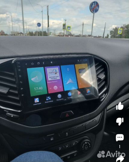 Магнитола 2 din android 9 дюймов vesta