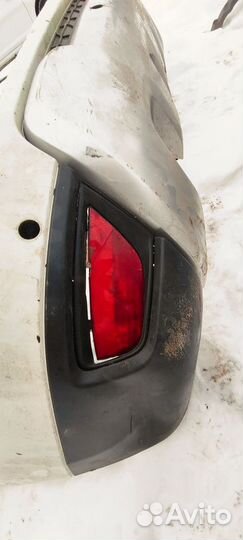 Задний бампер Renault duster 1 рестайлинг