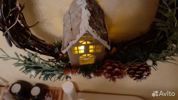 Светильник - веночек декоративный