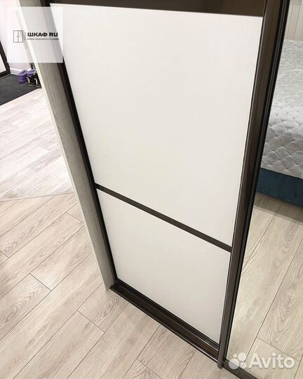 Шкаф распашной с фрезеровкой