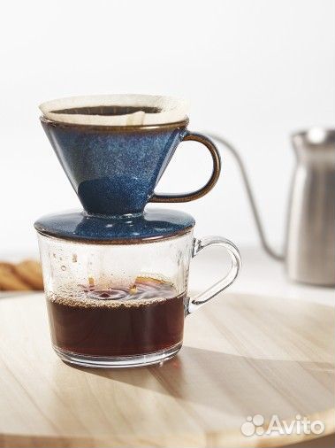 IKEA Gladelig фильтр для кофе керамика