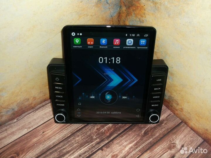 Магнитола Volkswagen Touareg тип Тесла Android