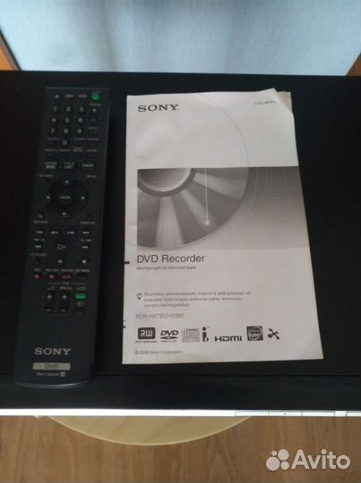 DVD/HDD рекордер Sony