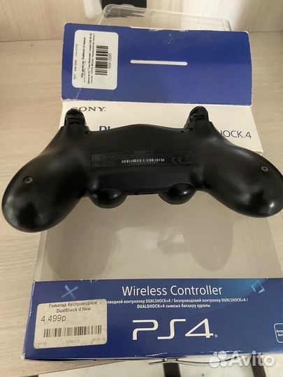 Оригинальный геймпад ps4