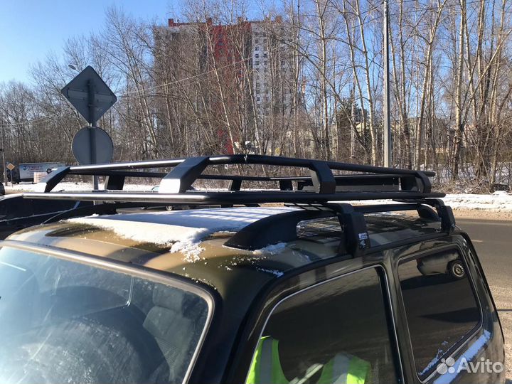 Багажник экспедиционный для ваз нива (с сеткой)