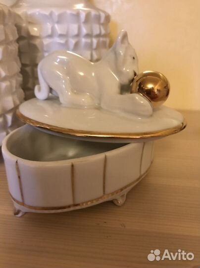 Шкатулка фарфоровая Gerold porzellan Германия