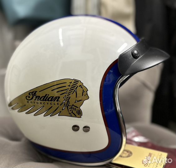 Мото шлем открытый Indian M новый