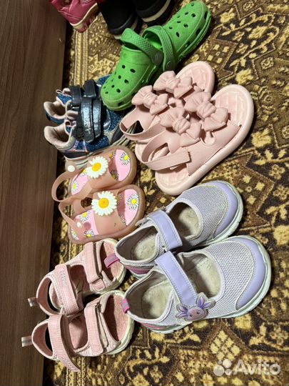Обувь пакетом на девочку 25-26 размер
