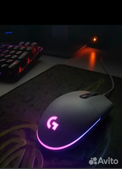 Новая игровая проводная мышка logitech g102