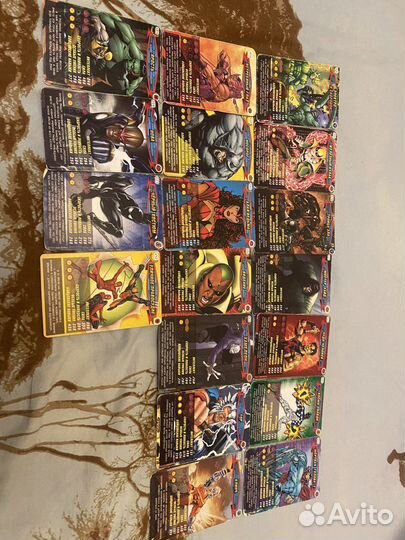 Карточки человек паук