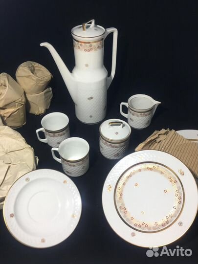 Сервиз кофейный JLmenau, Германия,1969г