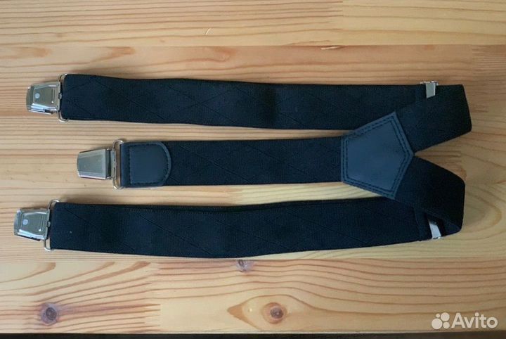 Подтяжки черные