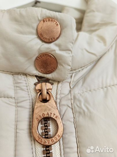 Куртка пуховик тонкая Regatta, цвет молочный