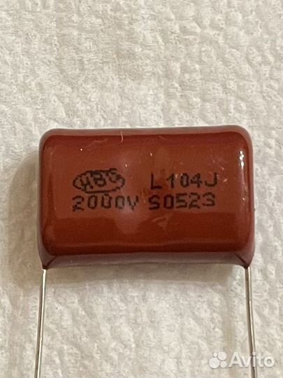 Конденсатор L104J S0523 полипропиленовый пленочный