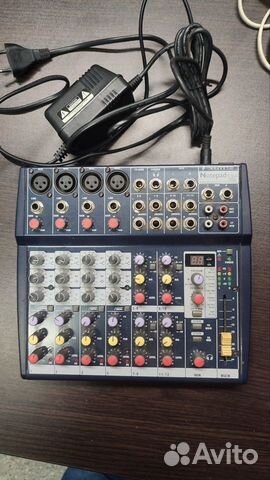 Микшерный пульт soundcraft notepad124 объявление продам