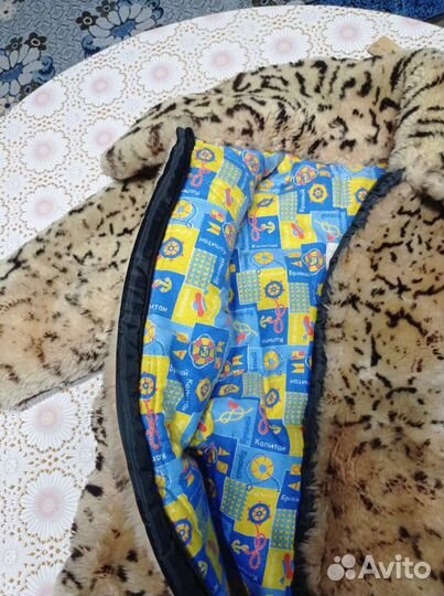 Спальный мешок детский зимний.Конверт меховой