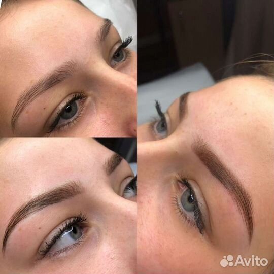 Перманентный макияж брови, глаза, губы. Удаление