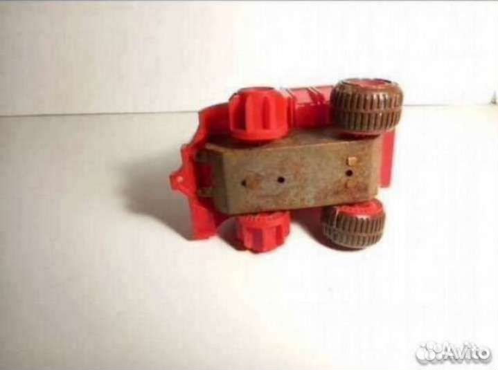 Игрушка СССР Грузовик с кнопкой
