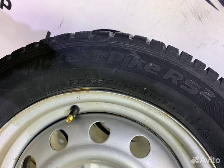 Колеса зимние (шип) Hankook 175/65R14 Ваз,Лада-3шт