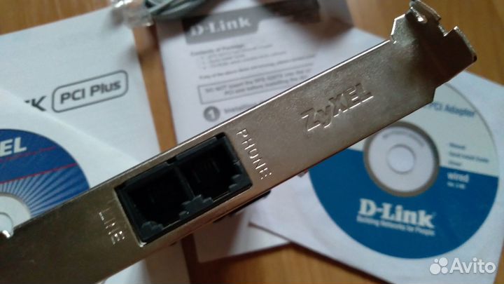 Модем zyxel omni PCI plus