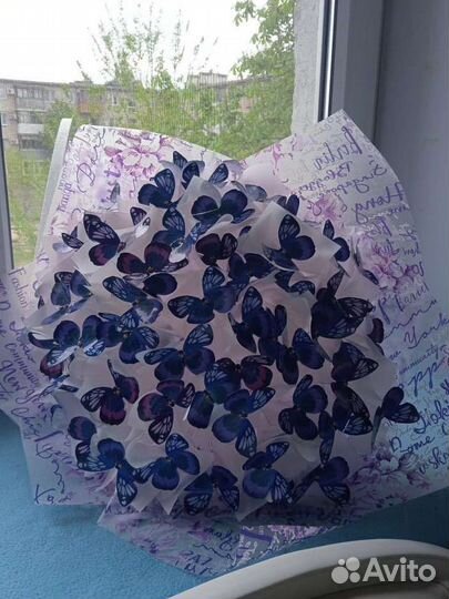 Букет из бабочек