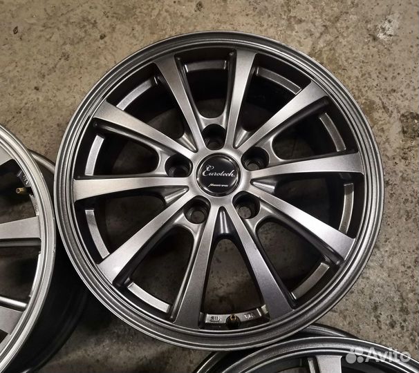 Стильные темные Manaray Eurotech R16 5*114.3 Б/П п