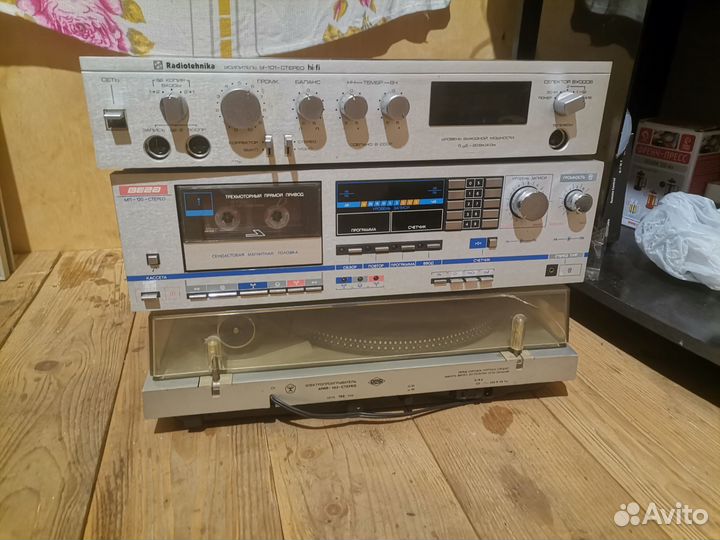 Музыкальный центр радиотехника у 101