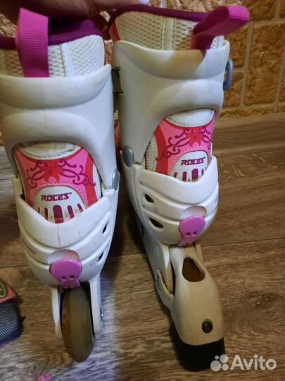Роликовые коньки ролики детские раздвижные
