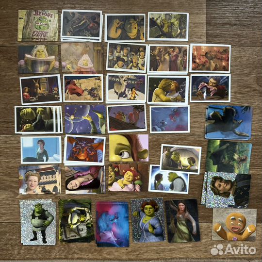 Наклейки журнал Приключения Шрека