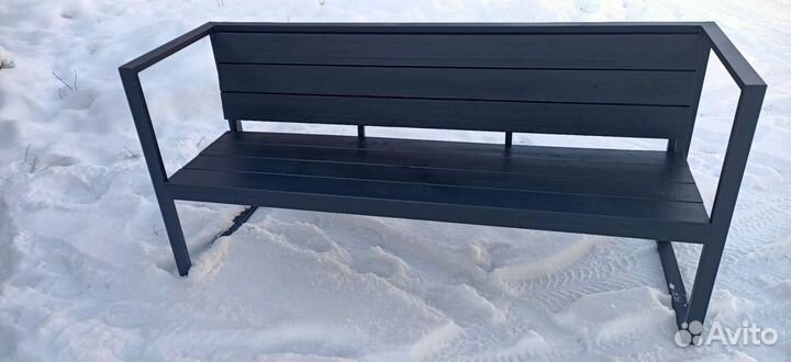 Лавочка садовая, скамейка, 190 см