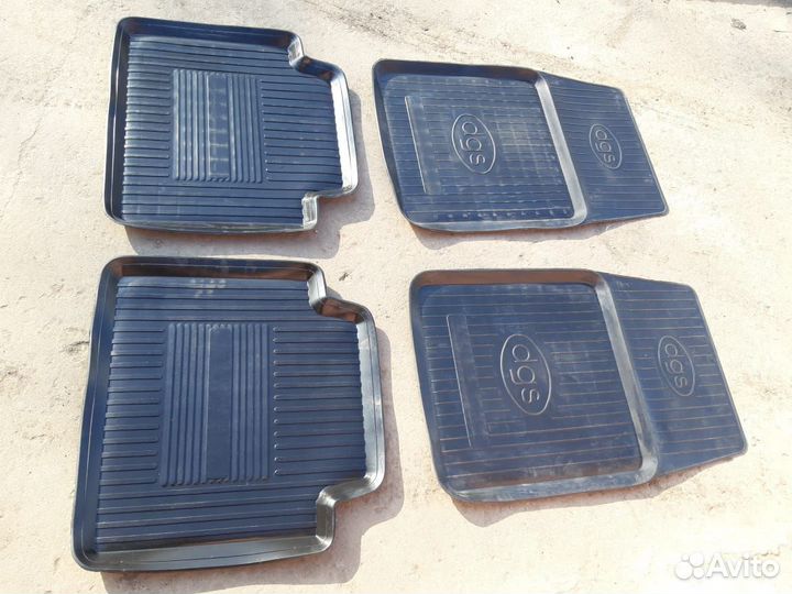 Коврики резиновые в салон ваз 2107 2105 2106