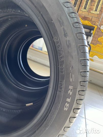 Pirelli Cinturato P7 245/45 R18 и 275/40 R18