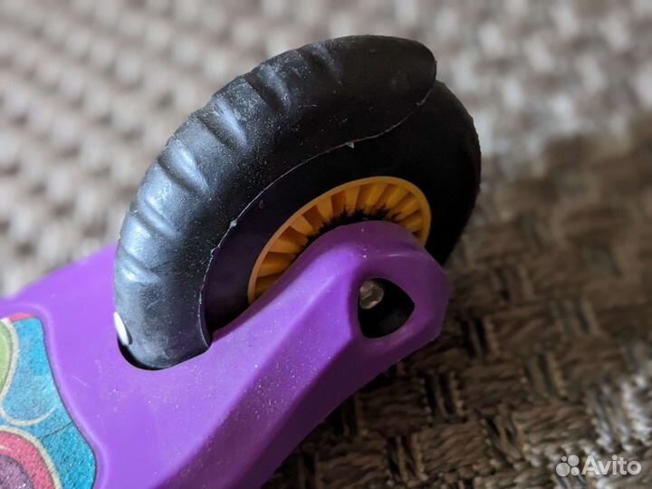 Самокат детский трехколесный складной