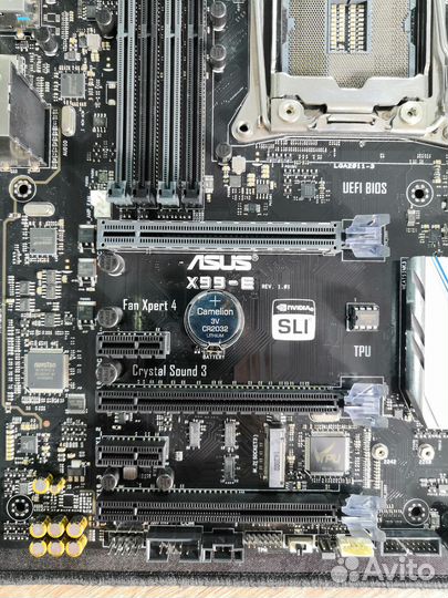 Материнская плата asus X99-E