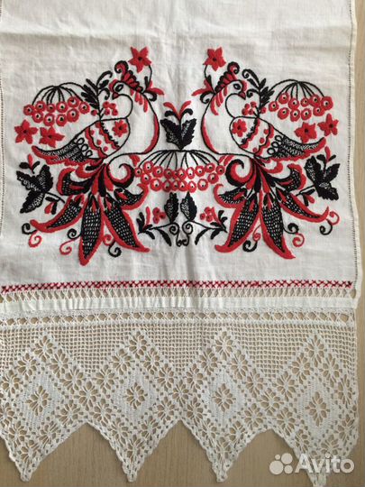 Рушник вышивка ручная работа