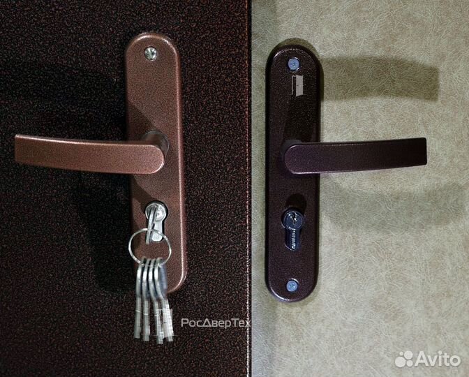 Дверь входная металлическая