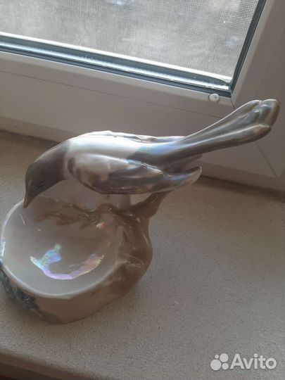 Статуэтка птица (пепельница)