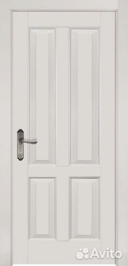 Межкомнатная дверь из массива ольхи Ретро, глухая