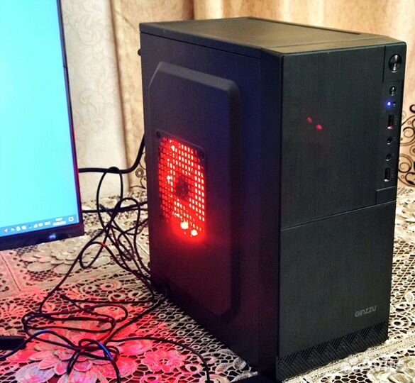 Компьютер core i3 530+6gb Ram+128gb ssd+500gb hdd
