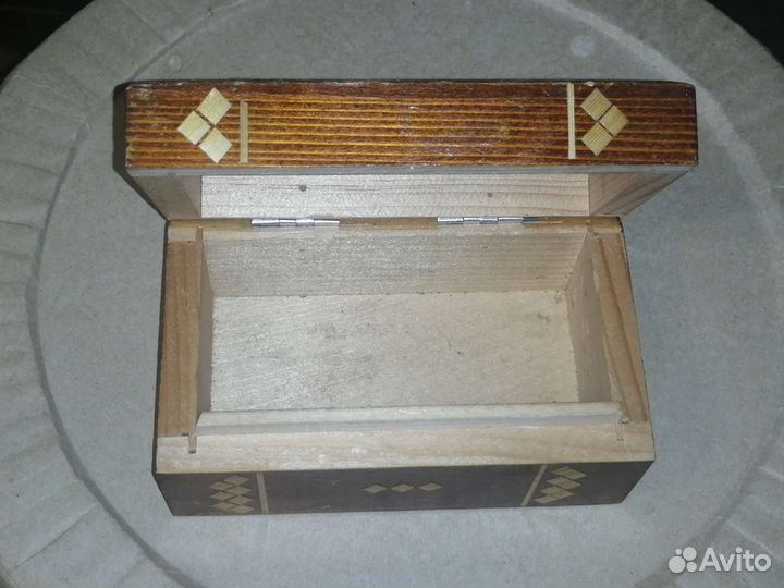 Шкатулка деревянная СССР